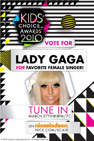  Vote For Lady GaGa