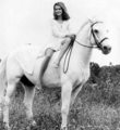 horse of a different color - brooke-shields photo
