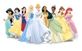(semi-formal mulan) Disney Princess Lineup - disney-princess wallpaper