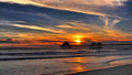 God's beautiful sunset in west coast U.S.A. - god-the-creator photo