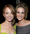 Jayma and Jessalyn @ the 12th Annual Costume Designers Guild Awards(Backstage) - glee photo