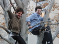 Jimmy Fallon and Rob shooting "Robert is Bothered"  - robert-pattinson-and-kristen-stewart photo