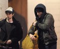 Rob, Kristen and Tomstu arriving in NY  - robert-pattinson photo