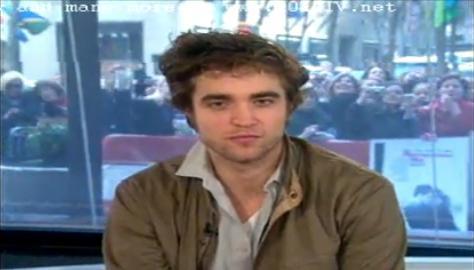  Robert Pattinson Today Show (March 1)