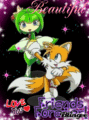 me and dj.not tails! - shadow-the-hedgehog photo