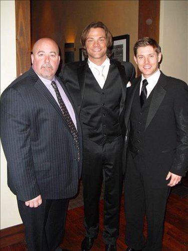  At Jared's wedding with Jensen and Clif