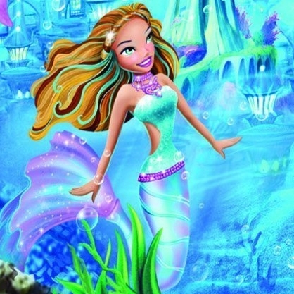  búp bê barbie mermaid tale