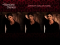 the-vampire-diaries-tv-show - Damon Salvatore (Haunted) wallpaper