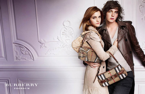  Emma at burberry Campaign