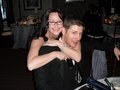 Jensen at Jared's Wedding with Cliff's Wife - jensen-ackles photo