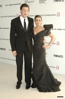  Lea and Cory @ 18th Annual Elton John AIDS Foundation Oscar Party