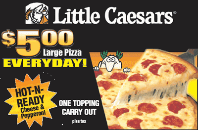  Little Caesars 比萨, 比萨饼