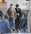 NEW Pictures of Rob on the set of 'Bel Ami'   - robert-pattinson-and-kristen-stewart photo