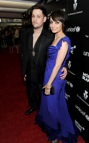 Nicole and Joel at the Montblanc Charity Cocktail Party (March 6)