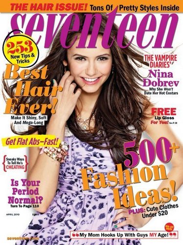 The Vampire Diaries Tv Show Images Nina On Seventeen Magazine Cover Wallpaper And Background