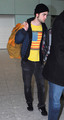 Rob Returns To The UK - Spotted at Heathrow Airport  - twilight-series photo