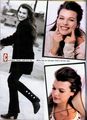 busy model - milla-jovovich photo