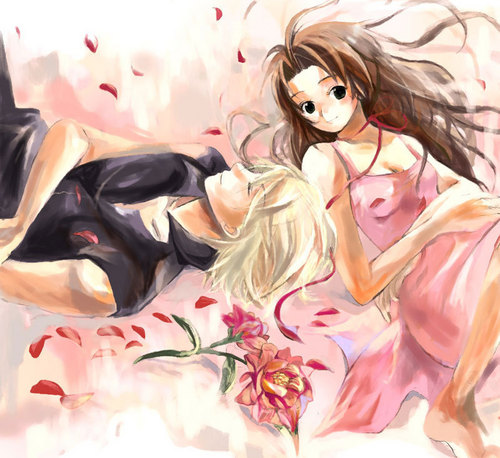  Aerith with nube