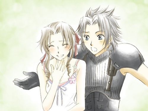  Aerith with Zack