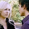 Damon and Caroline