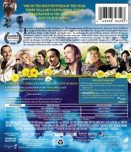 Doctor Parnassus DVD Cover