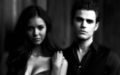 the-vampire-diaries-tv-show - Elena+Stefan wallpaper
