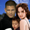 Family Scofield - Michael+Sara+MJ - prison-break photo