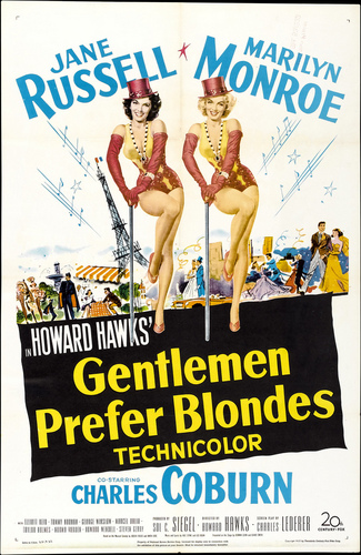 Gentlemen Prefer Blondes - Poster