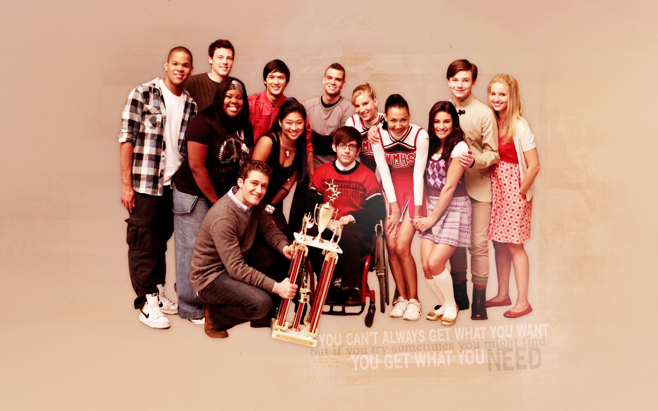 Glee グリー Cast 壁紙 Glee グリー 壁紙 10849842 ファンポップ