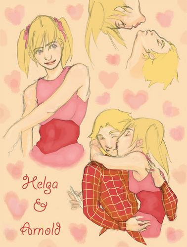  Helga and Arnold Dating in Their Teens