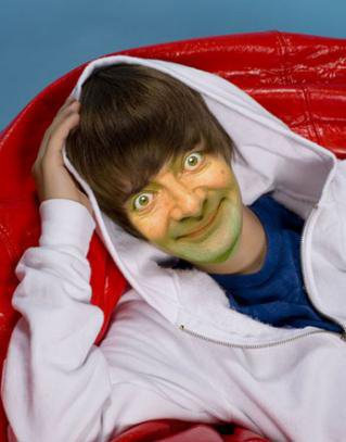 If Mr. Bean was Justin Bieber
