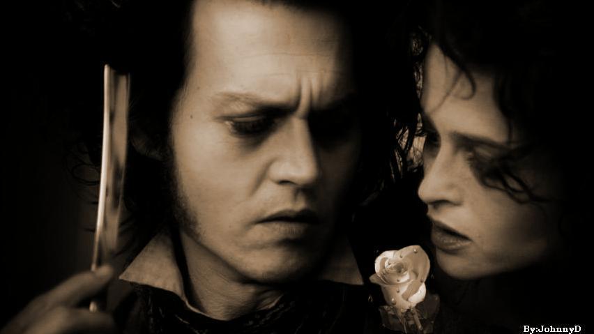 Johnny Depp Johnny and Helena (Sweeney Todd) - Johnny-and-Helena-Sweeney-Todd-johnny-depp-10817549-852-479