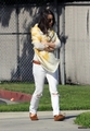 Lea Michele On Set - March 10th - glee photo