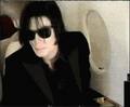 MJ In Plane - michael-jackson photo