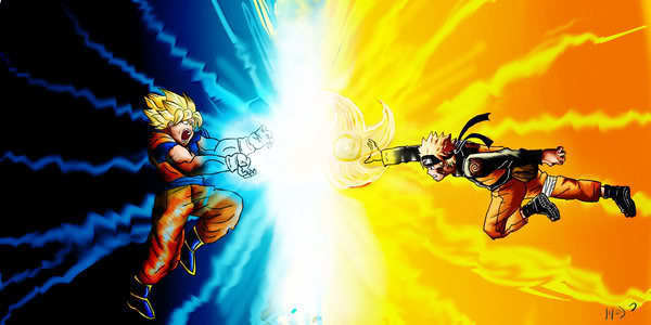 Naruto vs Dragon ball, Qual é o mais Poderoso?