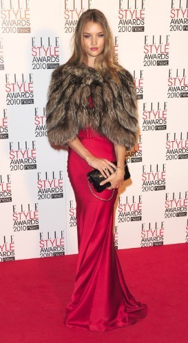 Rosie Huntington-Whiteley on Elle Style Awards 2010