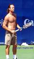 moya shirtless - tennis photo