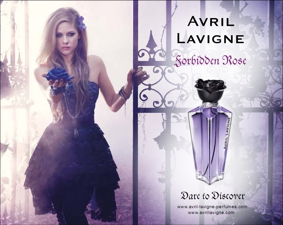 Avril Lavigne forbidden rose