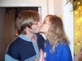 Bradley James kisses girlfriend - merlin-on-bbc photo