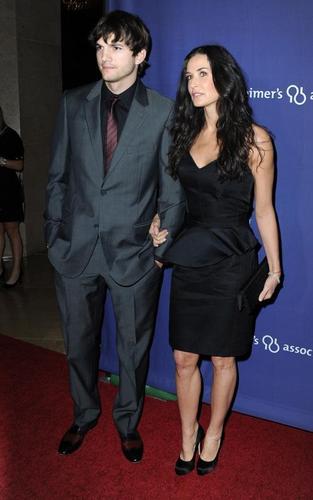  Demi Moore and Ashton Kutcher at the 18th Annual 'A Night at Sardi's' (March 18)