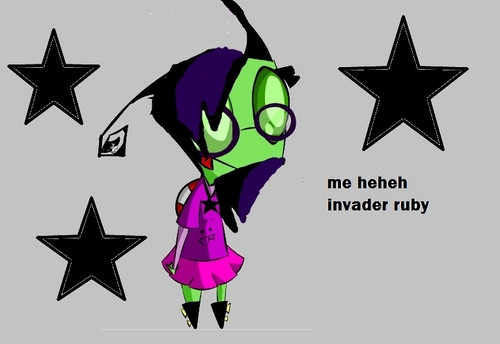  Invader Ruby All Dressed Up aléatoire x3