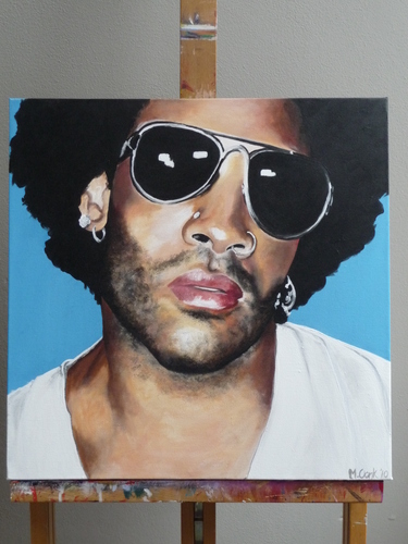  Lenny on canvas 50x50cm