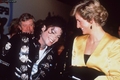 MJ and princess Diana - michael-jackson photo