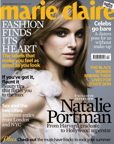  Natalie Portman for Marie Claire UK (April 2008)