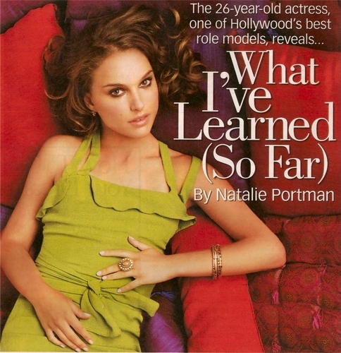 Natalie Portman for Parade and New York (October 2007)