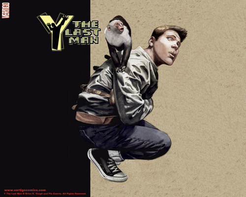  Official Vertigo দেওয়ালপত্র | Y: The Last Man