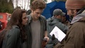 Screencaps from the 'New Moon' DVD Extras  - robert-pattinson-and-kristen-stewart photo