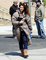 Ashley Greene on the set of her new movie "The Apparition" - twilight-series photo