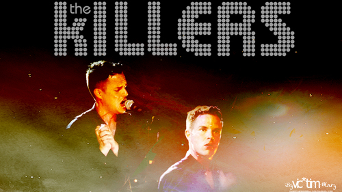 Brandon Flowers Killers logo wallpaper