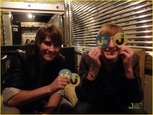  James and Kendall on Jared's birthday